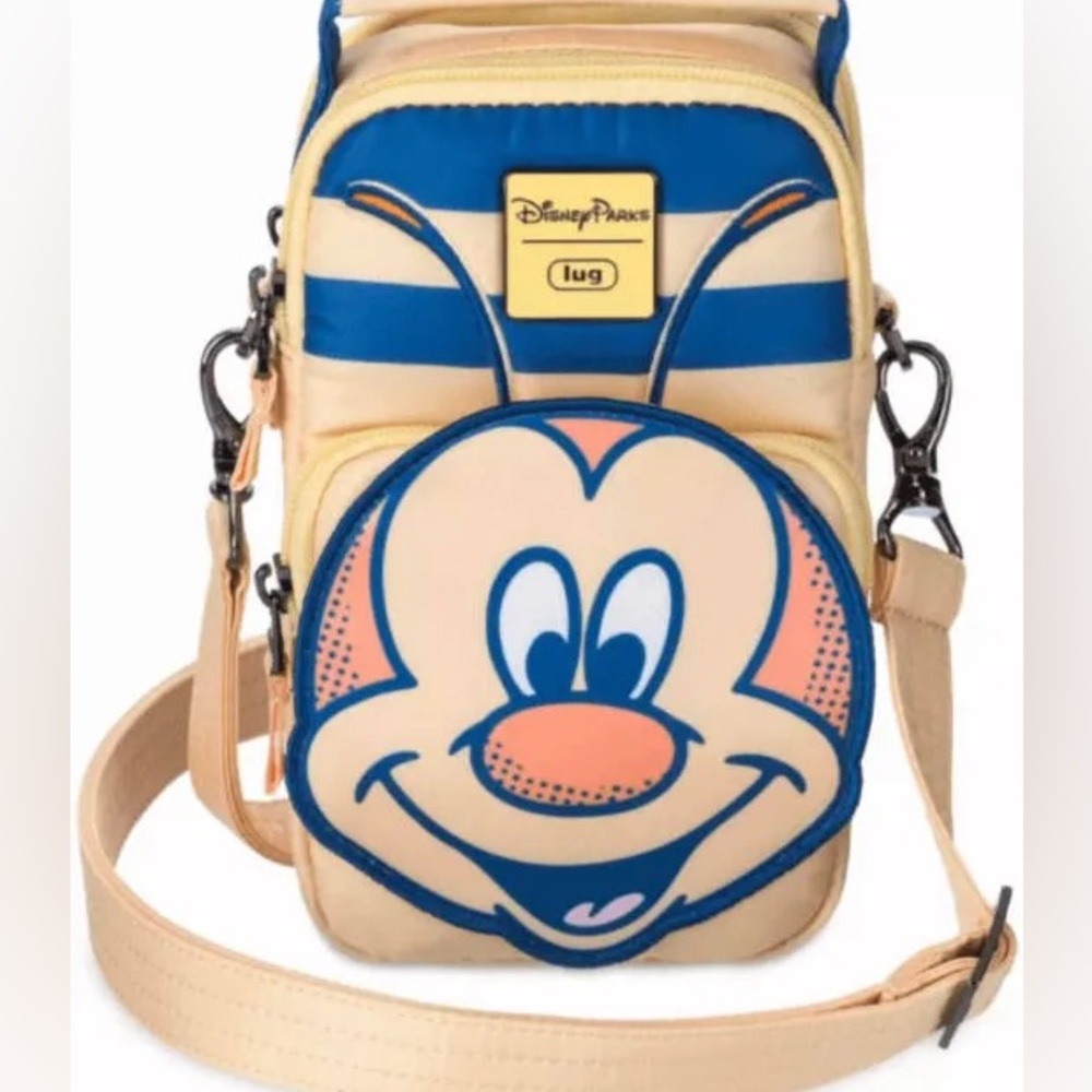 Disney Parks x Lug Mickey Stripe Mini Crossbody